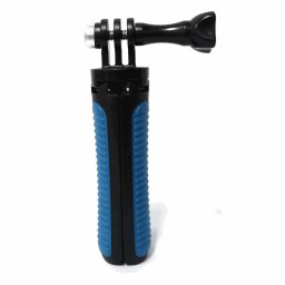 Multi-fonctionnel support de trépied pliable Selfie Monopod Stick pour GoPro HERO5 Session / 5/4 Session / 4/3 + / 3/2/1, caméras de sport Xiaoyi, longueur: 12-23cm (bleu)