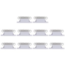 10 PCS Connecteur de Port de Charge pour iPhone X (Gris)