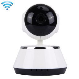 Q6 V380 HD 1280 x 720 P 1.0MP 360 degrés caméra IP rotative sans fil WiFi caméra de sécurité intelligente, carte de soutien TF, voix à deux voies