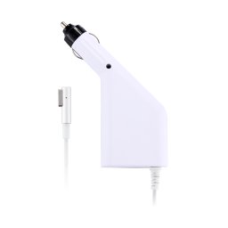 60W 16.5V 3.65A 5 broches T style MagSafe 1 chargeur de voiture avec 1 port USB pour Apple Macbook A1150 / A1151 / A1172 / A1184 / A1211 / A1370, longueur: 1,7 m