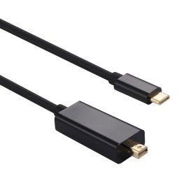 Câble Adaptateur Mâle DisplayPort Mâle vers USB-C / Type C Cm 1,8 M
