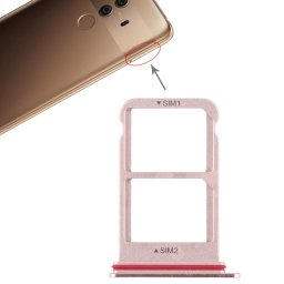Plateau Carte SIM + Plateau Carte SIM pour Huawei Mate 10 Pro (Rose)