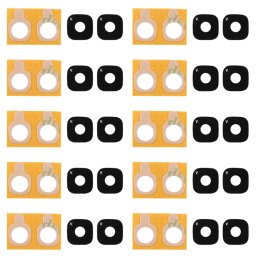 10 PCS Back Camera Lens Cover avec autocollant pour Galaxy J5 Prime