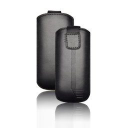 Chic pochette ultra slim - M3- Apple iPhone 3G / 3GS / 4 / 4S / Samsung i900 OMNIA - Noir