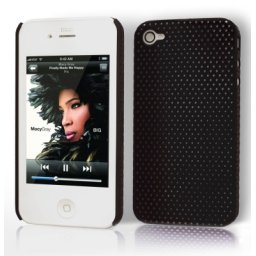 Etui 'Grid case' Apple iPhone 4 / 4S - Noir