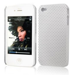 Etui 'Grid case' Apple iPhone 4 / 4S - Blanc
