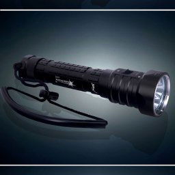Lampe torche 6000 Lumen Cree LED Plongée sous-marine - 4 CREE XM-L U2 LED, IPX8, 100 mètres étanche, 3 modes d'éclairage, corps en aluminium