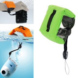 Bracelet de poignet flottant flottant submersible pour GoPro Hero 4 / 3+ / 3/2/1 / Powershot / D20 / D30 / Mini caméscope SJ4000 (Vert)