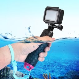 Sport Camera Flottant Grip de main / plongée Surfing Flooyancy Rods avec sangle de main réglable anti-perte pour GoPro HERO 5/4 / 3+ / 3 & Xiaomi Xiaoyi Yi / Yi II 4K & SJCAM