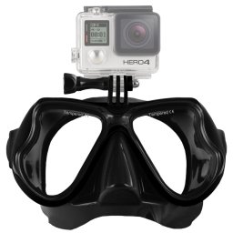 Équipement de plongée sous-marine Masque de plongée Lunettes de natation pour GoPro HERO4 / 3 + / 3/2/1 (Noir)