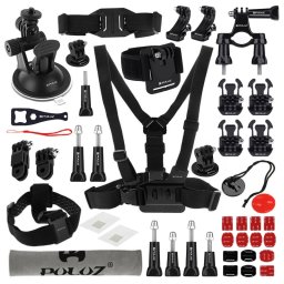 PULUZ 45 en 1 Accessoires Ultimate Combo Kit pour GoPro HERO5 /4 /3+ /3 /2 /1