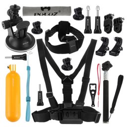 PULUZ 20 en 1 kit combiné d'accessoires GoPro HERO4 Session /4 /3+ /3 /2 /1