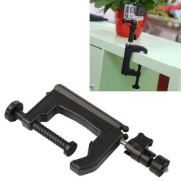 Support de table pour fixation de table + Adaptateur pour trépied pour GoPro HERO4 / 3+ / 3/2/1, Taille de la pince: 1 - 6 cm