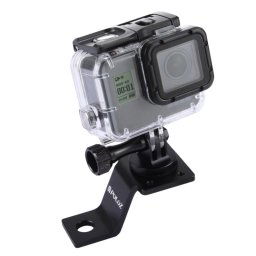 PULUZ Support en aluminium à alliage d aluminium avec adaptateur et vis à trépied pour GoPro HERO5 Session / 5/4 Session / 4/3 + / 3/2/1, autres appareils photo sportifs (noir)