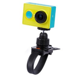 Support de trépied pour appareil photo avec sangle de tête / casque Casque pour GoPro HERO4 / 3+ / 2 & 1, XiaoMi YI, SJCAM SJ4000 / SJ5000 / SJ6000 / SJ7000 / Kjstar Sport Camera (Noir)
