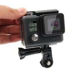 PULUZ Adaptateur de connexion pour trépied à vis pour GoPro HERO5 / 4/3 + / 3/2/1, caméra (noir)