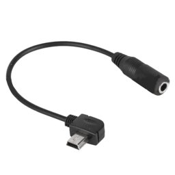 10 pouces Mini USB à 3,5 mm Câble adaptateur pour GoPro HERO3