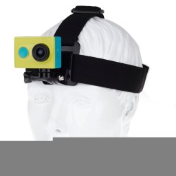 Ceinture de sangle à tête réglable avec support de connecteur pour caméra sport Xiaomi Yi
