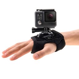 PULUZ Guitare rotative à 360 degrés pour le modèle GoPro HERO5 / 4 Session / 4/3 + / 3/2/1, Xiaomi Yi Sport Camera