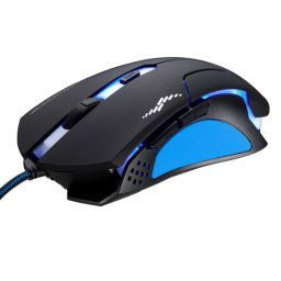 T7 câblé 3 couleurs commutable 1200 DPI 1600DPI 2400DPI Gaming souris optique USB