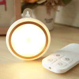 CL037 0.5W LED NightLight Télécommande infrarouge USB Chargeur Chambre murale NightLight, télécommande Dstance: 3-5m Couleur de la lumière: lumière chaude