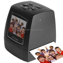 USB 2.0 35mm 5MP 2.36 pouces TFT LCD Screen Film Scanner, carte SD de soutien