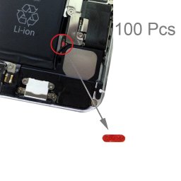 100 PCS pour l autocollant imperméable de l autocollant sensible à l eau d autocollant d anneau de l iPhone 6Card