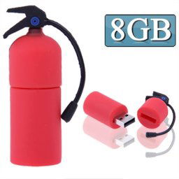 Disque Flash USB de style extincteur 8 Go