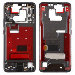 Plaque de lunette de cadre LCD avec boîtier latéral d origine pour Huawei Mate 20 Pro (Noir)
