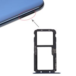 Bac à cartes SIM pour Huawei Mate 20 Lite / Maimang 7 (Bleu)