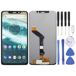 Ecran LCD et ensemble de numérisation complet pour Motorola One (P30 Play) (Noir)