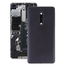 Cache arrière de la batterie avec lentille d appareil photo et touches latérales pour Nokia 5 (noir)
