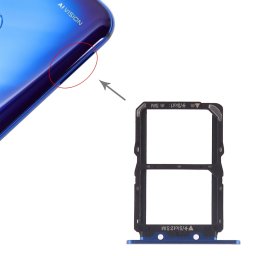 Plateau à cartes SIM + Plateau à cartes SIM pour Huawei Honor View 20 (Honor V20) (Bleu)
