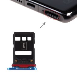 Bac à carte SIM + Bac à carte SIM pour Huawei P30 Pro (Bleu)