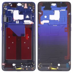 Plaque de cadre avant à boîtier LCD avec touches latérales pour Huawei Mate 20 (Bleu crépuscule)