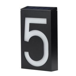 YWXLight 0.36W Mur solaire alimenté mur 6 ampoule lampe d éclairage plaque de porte plaque numéro de la maison s allume dans le porche avec panneau solaire (5)