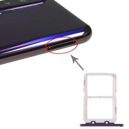 Bac à carte SIM + Bac à carte SIM pour Huawei Honor 20 Pro (Violet)