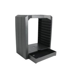 Boîte de rangement d'accessoires de jeu de support de disque pour accessoires PS4 / panneau hôte / disques de jeu