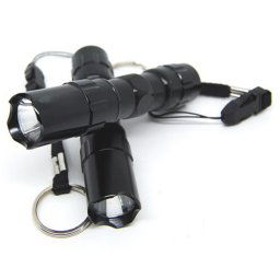 Lampe de poche à LED d urgence étanche portable en alliage d aluminium