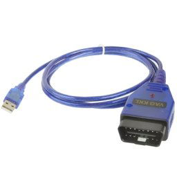 Câble USB KKL VAG-COM Auto Scanner Scan Scanner pour VW / Audi 409.1 (Bleu)