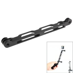 TMC CNC Aluminium Extender pour GoPro Hero 4 / 3+ / 3, Longueur: 16cm (Noir)