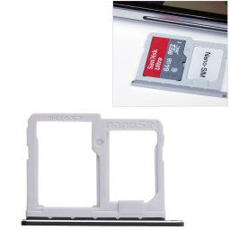 Plateau de carte SIM + Micro SD Card Plateau pour LG Q6 / M700 / M700N / G6 Mini (Noir)