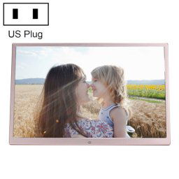 HSD1707 Cadre photo numérique haute résolution à affichage LED 1440X900 de 17 pouces avec support et télécommande, prise en charge des cartes SD / MMC / MS / port USB