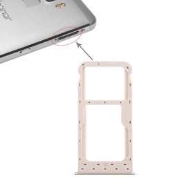 Bac à cartes SIM pour Huawei Honor 7S (Or)