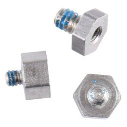3 vis de colonne en cuivre de carte mère PCS pour MacBook Pro A1706 A1707 A1708
