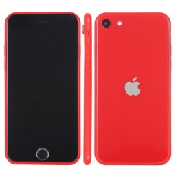 Modèle d'affichage factice faux écran noir non fonctionnel pour iPhone SE 2 (rouge)