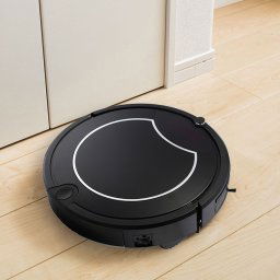 TOCOOL TC-450 Smart Robot Aspirateur Tactile Écran Tactile Ménage Nettoyant avec Télécommande (Noir)