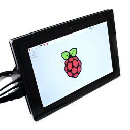 WAVESHARE 10,1 pouces HDMI LCD (B) Écran tactile résistif, interface HDMI avec étui, prend en charge plusieurs mini-PC