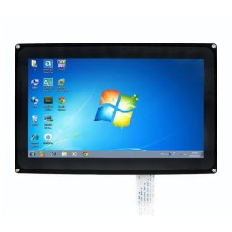 WAVESHARE 10,1 pouces LCD écran tactile résistif, interface HDMI avec étui, prend en charge plusieurs mini-PC