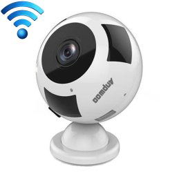 Anpwoo MN003 Caméra IP panoramique Wi-Fi panoramique 360 ​​degrés 960P HD, prise en charge de la détection de mouvement et de la vision nocturne infrarouge et de la carte TF (max. 64 Go)